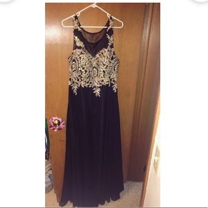 Black Prom/ Snowball Dress